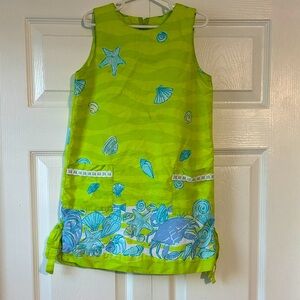 Lilly Pulitzer 
vintage white label 
Girls shift dress